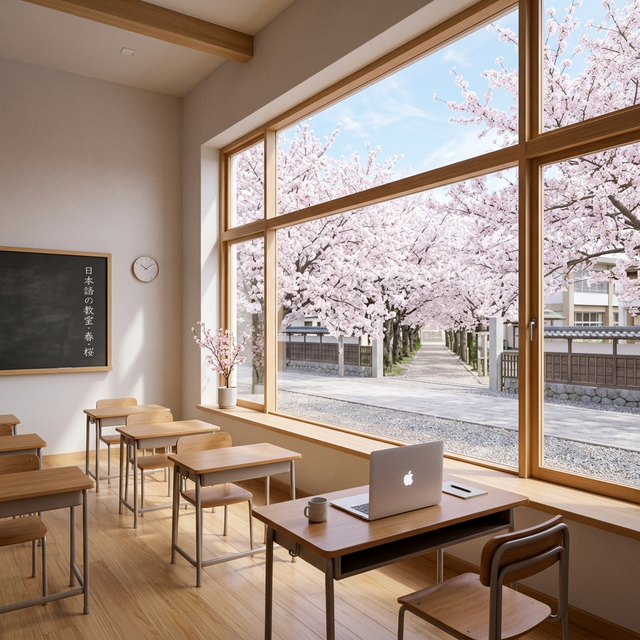 美しい日本の学校風景